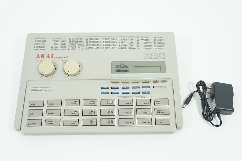 配信機器・PA機器・レコーディング機器 AKAI XR10 Akai XR10 16-bit PCM Drum Machine | Reverb