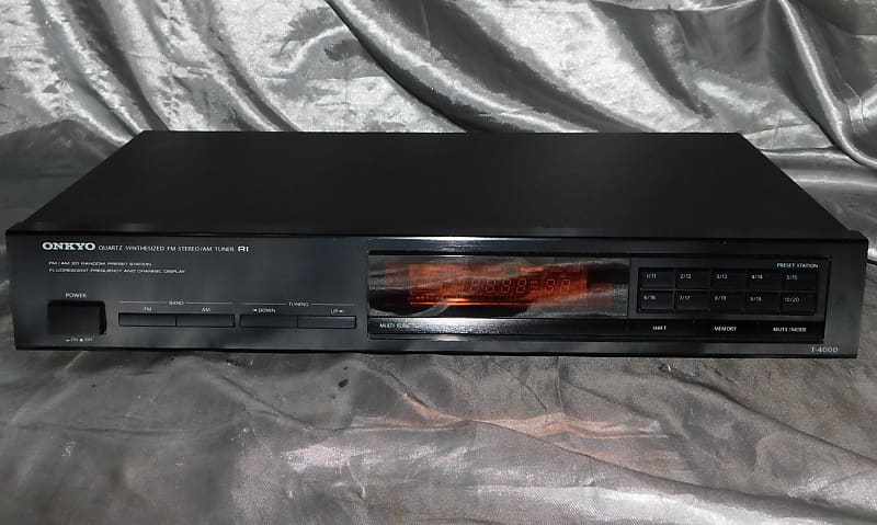 Onkyo T-4000 am fm stereo tuner  			
