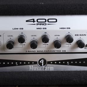 Fender® 400 PRO Electric Bass Guitar Amplifier Head Amp with