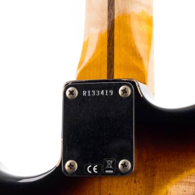 Fender Custom Shop 1957 Stratocaster Heavy Relic, Lark Guitars Custom Run -  2 Tone Sunburst (419) image 14
