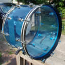 1970’s 4 piece Blue Ludwig Vistalite Drum Set. Near Mint!