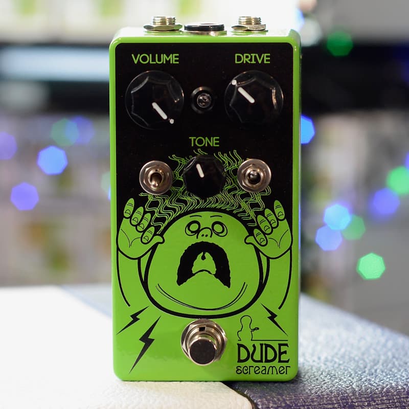 Dude Screamer Overdrive Pedal-Lawn Green image 1