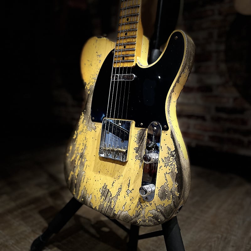 Fender ‘51 Nocaster Custom Shop Limited Edition Super Heavy Relic Aged Blonde image 1
