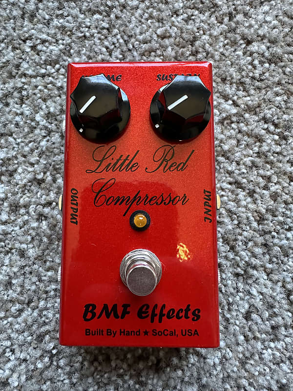 BMF Effects Little Red Compressor 2022 - Red | Reverb