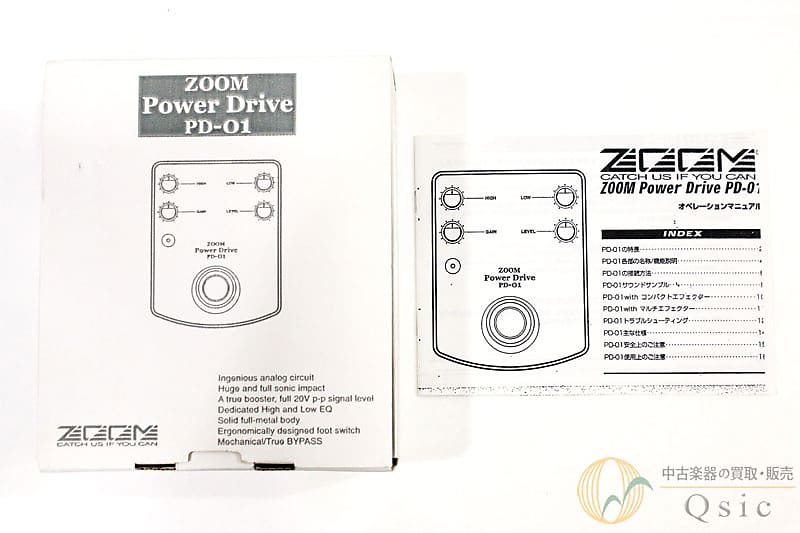 ZOOM Power Drive PD-01 [QI078]