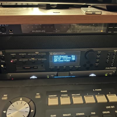 Maxed out E-MU ESI 4000 Turbo 128-Voice Sampler w/ ZuluSCSI & new OLED + CD-ROM