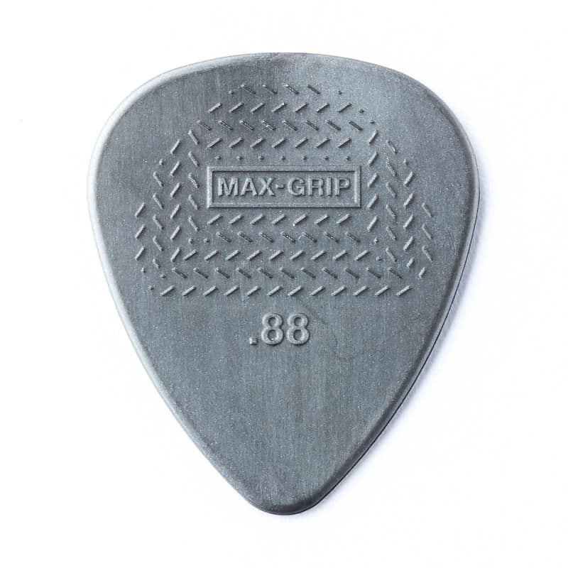 Dunlop 449P.88 Nylon Max Grip Guitar Picks - 12-Pack 0.88 mm image 1