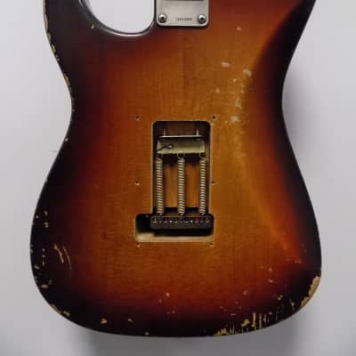 Friedman Vintage - S (Dave Freedman & GroverJackson) Stratocaster Electric Guitar w/ Hardcase - Burs image 3