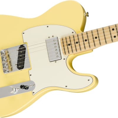 Fender American Performer Telecaster Hum, Maple - Vintage White image 3