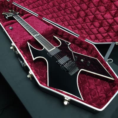 B.C. Rich Warbeast NJ Deluxe 2008 Onyx Neck Thru Floyd Rose