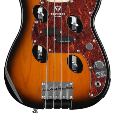 Traveler Guitar TB-4P Bass Guitar - Sunburst for sale