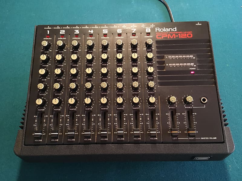 Roland CPM-120 Powered Mixer Like a Boss BX-800 with a Bonus Amp 