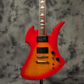 ギター FERNANDES Burny MG-130S hide model Fernandes/Burny MG-130S Hide Signature Model Cherry Sunburst