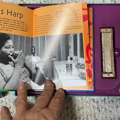 Playing the Harmonica, Dave Oliver Book and Harmonica image 2