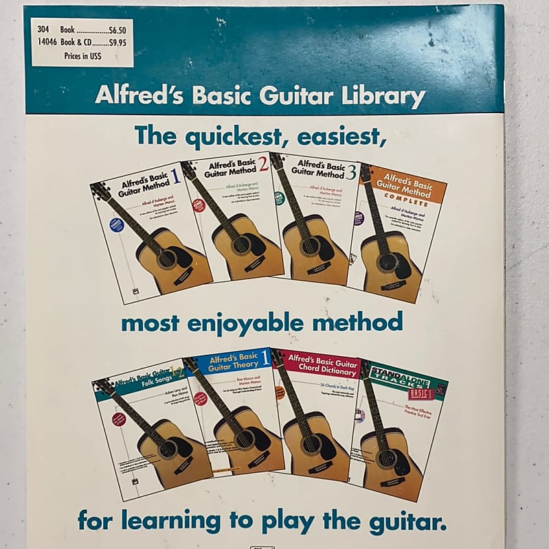 Alfred's basic guitar method 1 sales