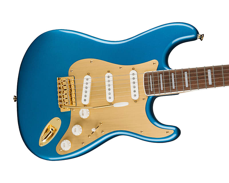 Fender Squier 40th Anniversary Stratocaster - Lake Placid Blue image 1