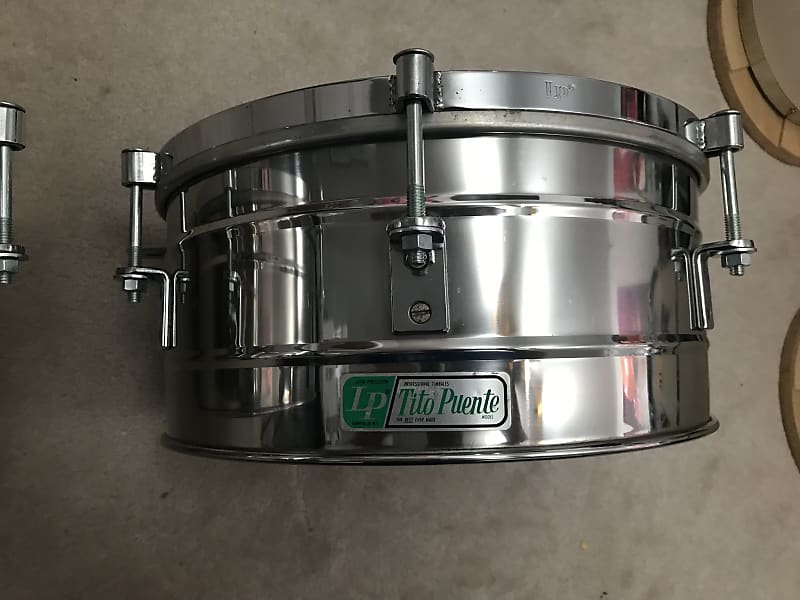 LP Tito Puente - Garfield, NJ Green Label Timbales! image 1