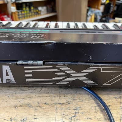 Used Yamaha DX7 Synthesizer Keyboard for Parts or Repair, AS-IS image 11