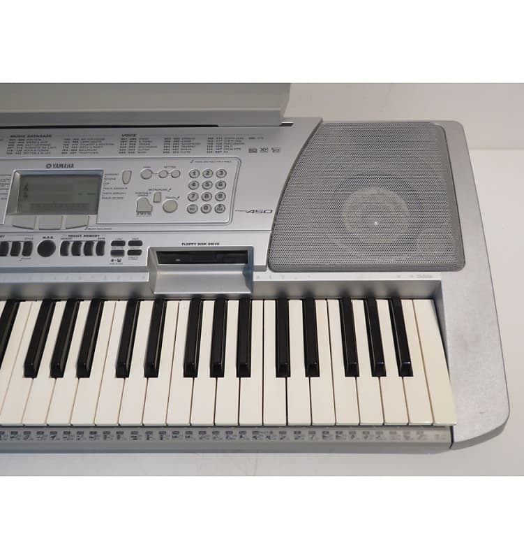 Yamaha PSR-450 61 Key Portable Keyboard with Disk Drive – | Reverb