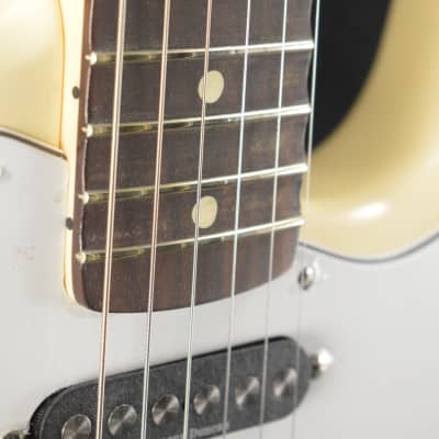 Mint Fender Ritchie Blackmore Stratocaster Olympic White Scalloped Rosewood Fingerboard image 4