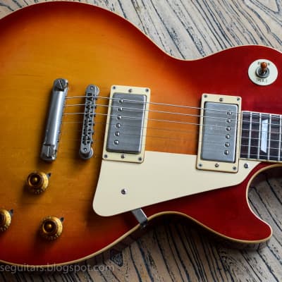 Burny RLG-50 1983 Cherry Sunburst | Reverb