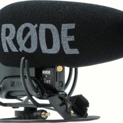 RODE VideoMic Pro+ Compact On-Camera Shotgun Video Mic w/ Rycote Lyre Shockmount image 1