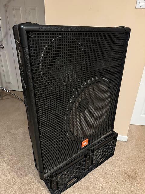 JBL MR 838 & PEAVY XR 8600D MID 90'S - BLACK | Reverb