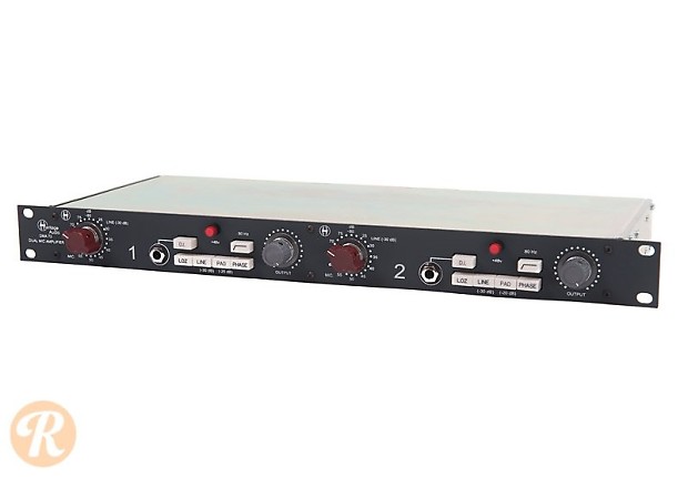 Heritage Audio DMA-73 Dual-Channel Mic Preamp image 1