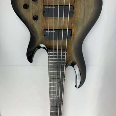 ESP E-II BTL-5 Black Natural Burst 5-String Electric Bass Guitar + Hard Case B-Stock Made in Japan image 13