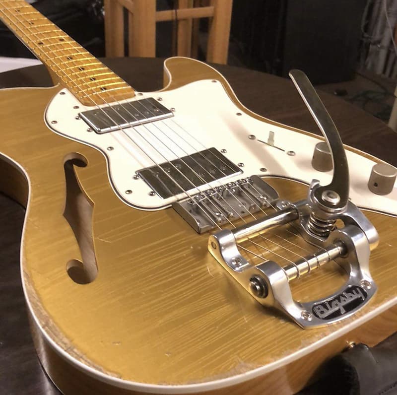 ギター MJT guitar telecaster thinline MJT Thinline Telecaster review. - YouTube