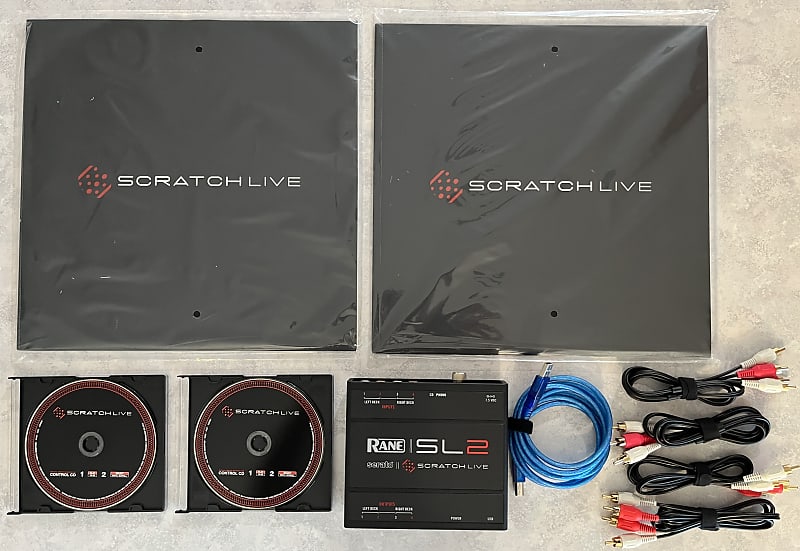 Rane SL2 - Serato Scratch Live with NEW Factory Sealed Control Vinyl (1  Owner, 