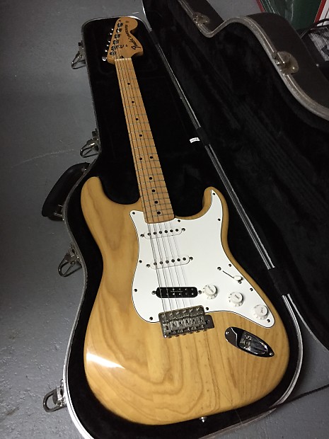 Fender Classic Series '70s Stratocaster Natural Maple Mexican Re-Issue