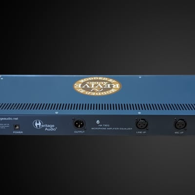 Revive Audio Modified: Heritage Audio HA-73 EQ Elite Series Single-Channel Mic Preamp / EQ , Inner Neve! image 3