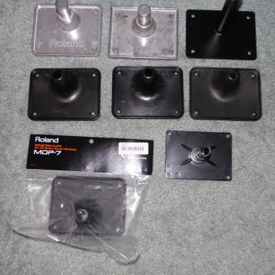 Roland TD Series Sound Module Mounting Plates ( Lot of 8)