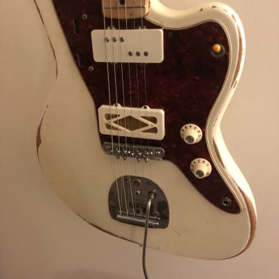 Fender Jazzmaster 1959 White relic mjt image 2