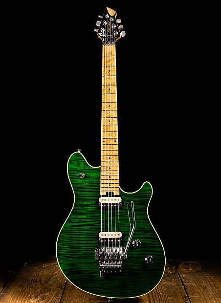 Peavey Wolfgang USA Transparent Green レア PEAVEY USA Wolfgang Special Flame Top Transparent Green 2002