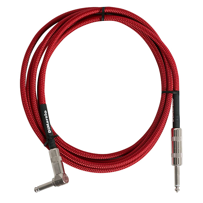 Dimarzio - 10 Foot Pro Guitar Cable Lead Red image 1