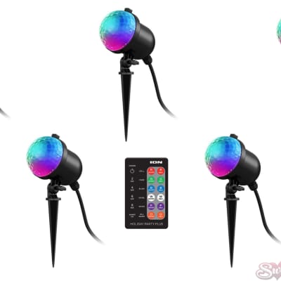 5 Pack - ION Holiday Party Plus Multi-Color Indoor/Outdoor LED Projection Light image 1