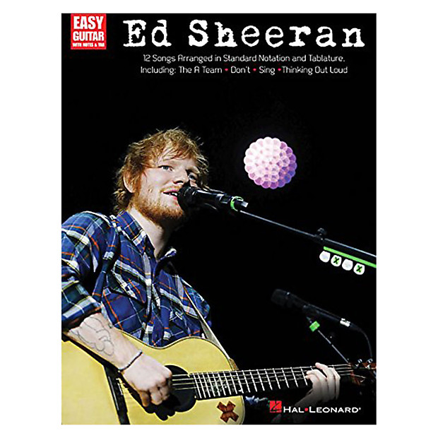 Hal Leonard Ed Sheeran for Easy Guitar: Easy Guitar with Notes & Tab imagen 1
