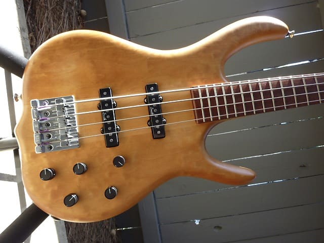 Ken Smith BSR 4J 1997 4 String Bass Quilted Maple USA Made