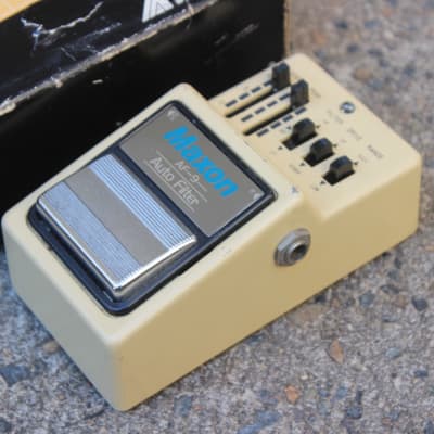1980's Maxon AF-9 Auto FIlter Wah MIJ Japan Effects Pedal w/Box image 2