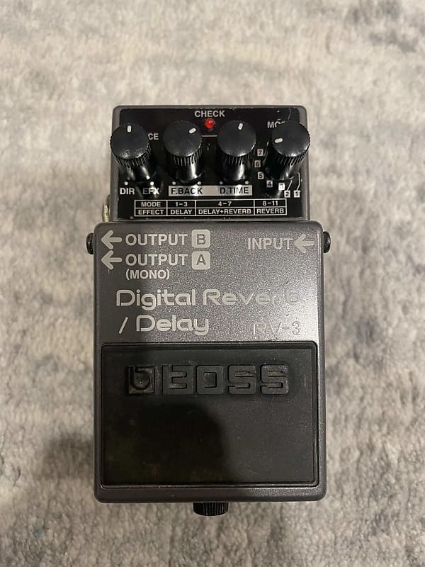 Boss RV-3 Digital Reverb/Delay | Reverb