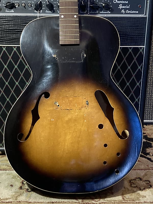 Old Kraftsman Kay N-2 PROJECT Husk 1950s - Vintage Sunburst | Reverb