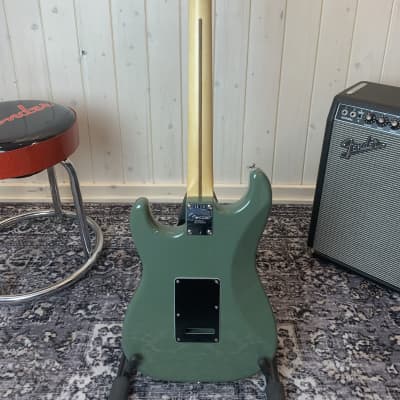 Fender American Pro Stratocaster RW ATO 2019 Antique Olive image 3