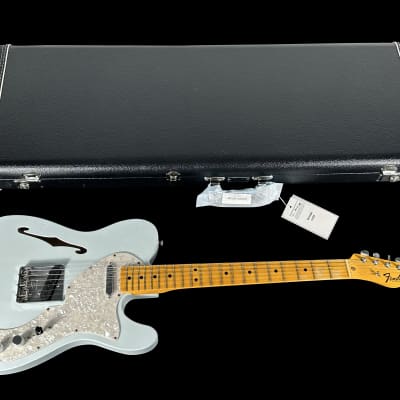 2023 Fender Telecaster 1969 Custom Shop  Thinline 69 Tele Journeyman ~ Aged Sonic Blue image 11