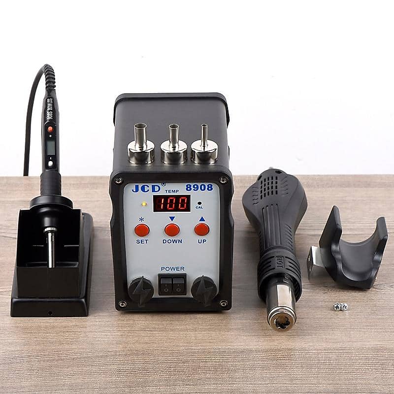 Premium Soldering Station - Black / 110V