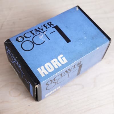 Korg OCT-1 Octaver Vinatge Made in Japan MIJ w/ Box, Paperwork image 9