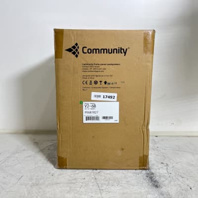 Community V2-6B 6.5" 2-Way 100W Black Passive Speaker W/Bracket #17492 (One)THS image 8
