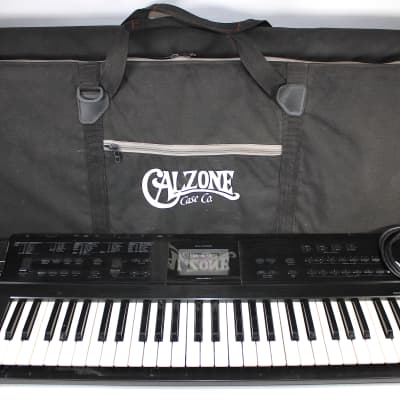 Casio VZ-1 61-Key Synthesizer Keyboard 1988 • RC-100 Rom Card • Calzone Bag