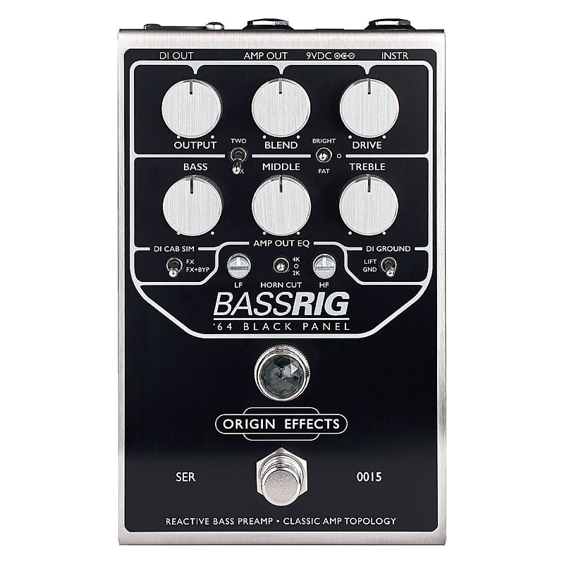 Origin Effects BASSRIG '64 Black Panel | Reverb